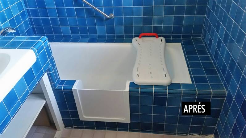 Comment rendre une baignoire accessible à Saint-Tropez en région PACA ?