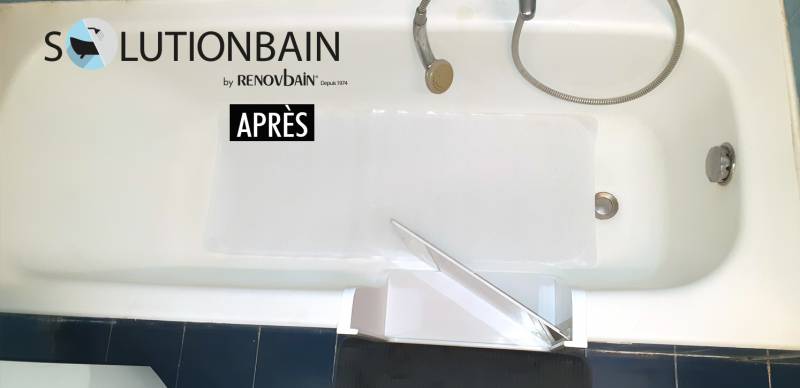 Ouverture de baignoire avec installation d'un portillon anti éclaboussure et mise en place d’accessoires de sécurité à Hyères près de Toulon, dans le Var en région PACA