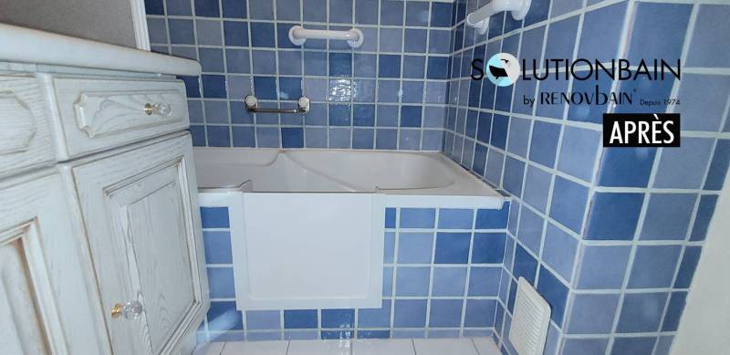 Ouverture de baignoire et portillon anti eclaboussure Toulon