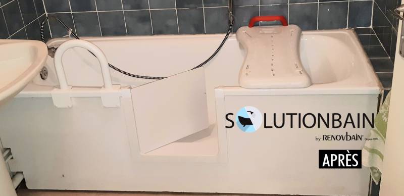 Ouverture d'une baignoire