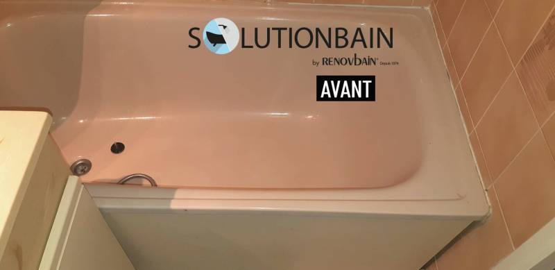 ouverture de baignoire avec portillon