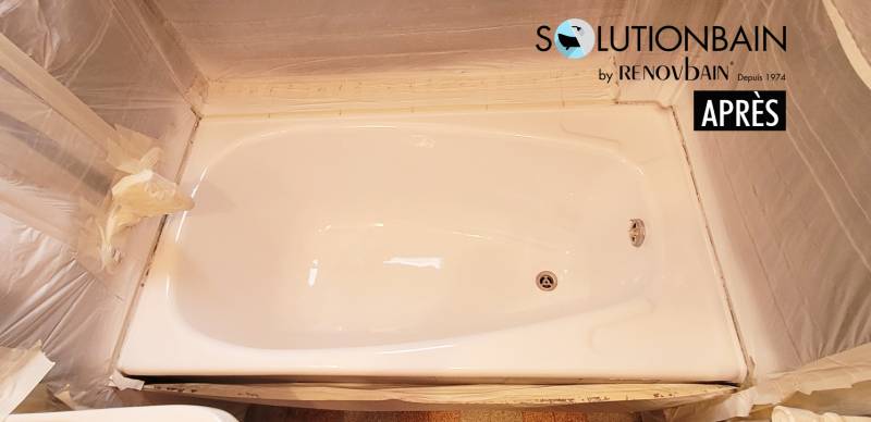 Rénovation de baignoire en fonte