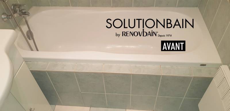 AVANT Réalisation d'une ouverture de baignoire