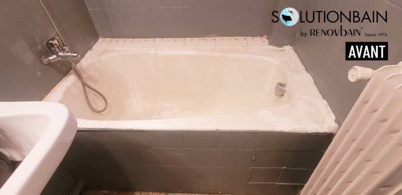 Rénovation de baignoire en fonte