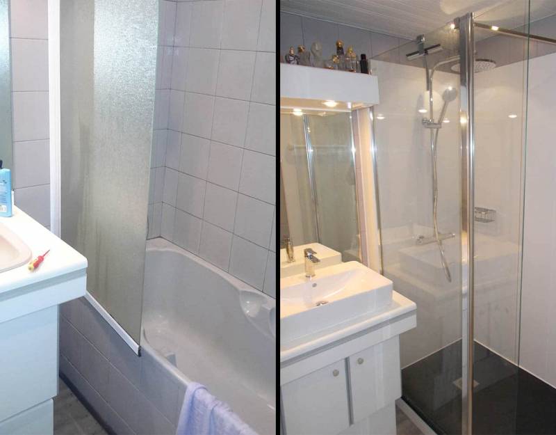 Remplacer sa baignoire par une douche-sur-mesure à Toulon dans le Var en région PACA